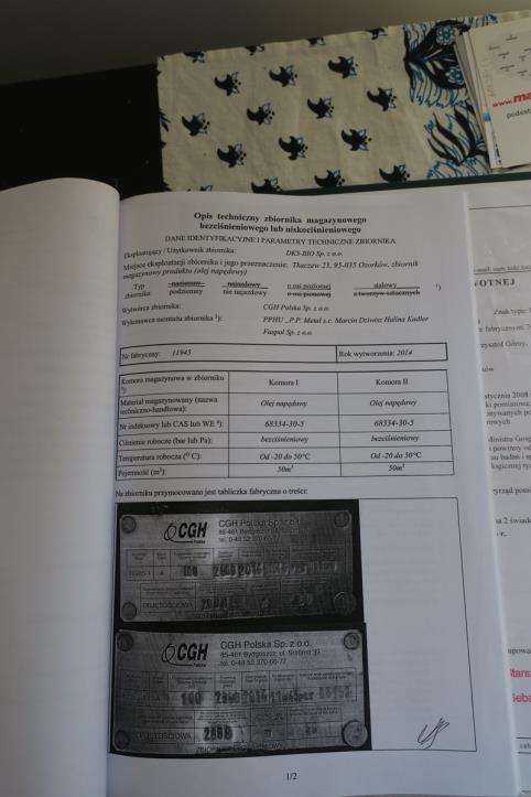 Machines from the biofuel production plant<br>
-2